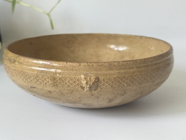 古玩陶瓷西晉越窯青瓷洗真品鑒賞圖