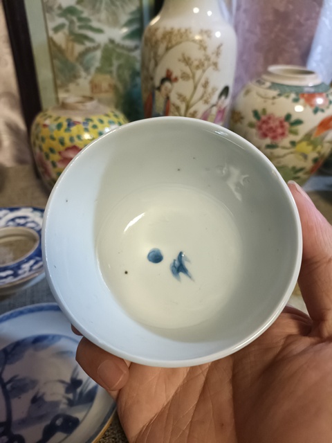 古玩陶瓷清早·青花龍紋杯 真品鑒賞圖