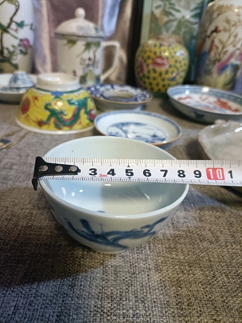 古玩陶瓷清早·青花龍紋杯 真品鑒賞圖