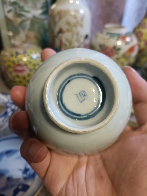 古玩陶瓷清早·青花龍紋杯 真品鑒賞圖