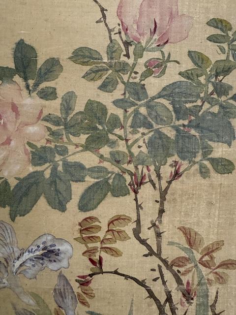 古玩字畫花卉真品鑒賞圖
