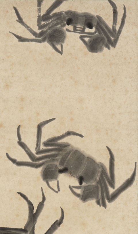 古玩字畫蟹真品鑒賞圖
