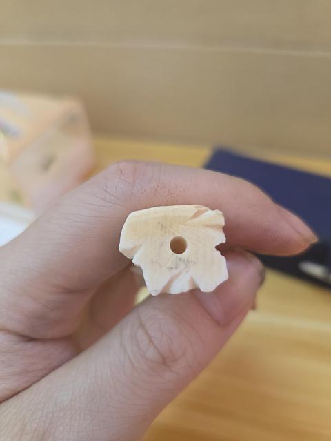 古玩雜項牙雕仙女真品鑒賞圖