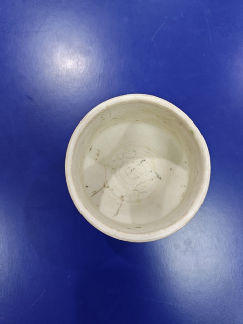 古玩陶瓷五彩博古圖茶葉罐真品鑒賞圖