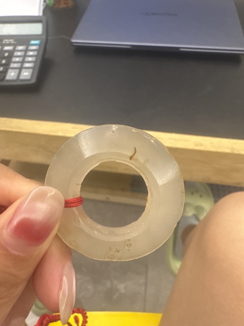 古玩玉器瑪瑙雕“三才環”真品鑒賞圖