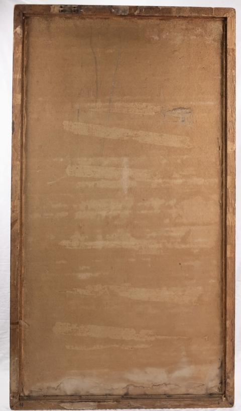 古玩字畫仇英款仕女真品鑒賞圖