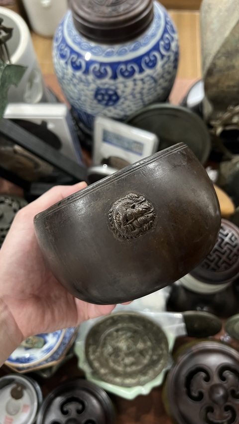古玩雜項(xiàng)銅缽爐真品鑒賞圖