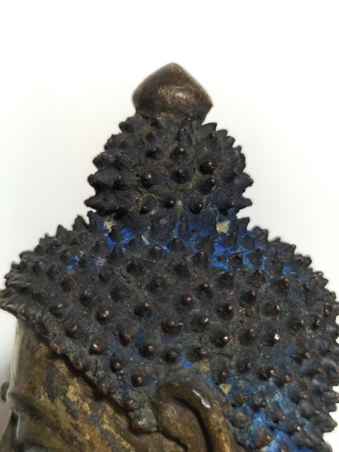 古玩銅器燃燈佛真品鑒賞圖