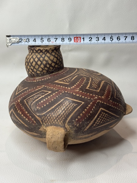 古玩陶瓷馬家窯文化·異型壺真品鑒賞圖