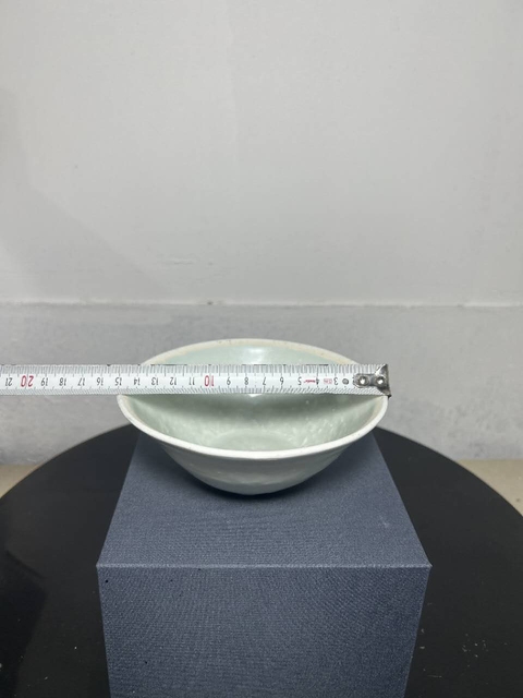 古玩陶瓷青白釉雙魚碗真品鑒賞圖