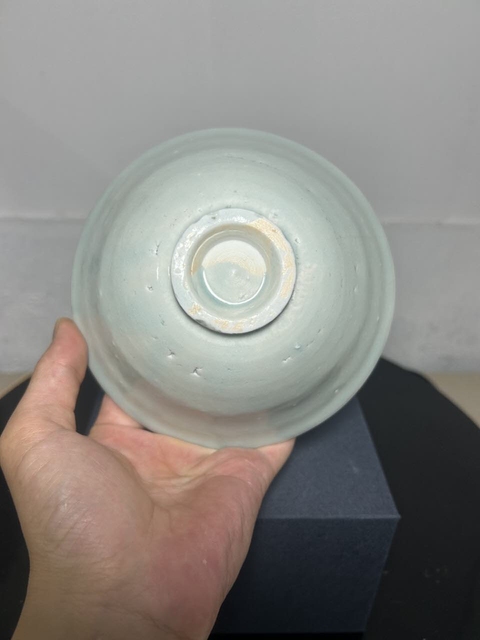 古玩陶瓷青白釉雙魚碗真品鑒賞圖