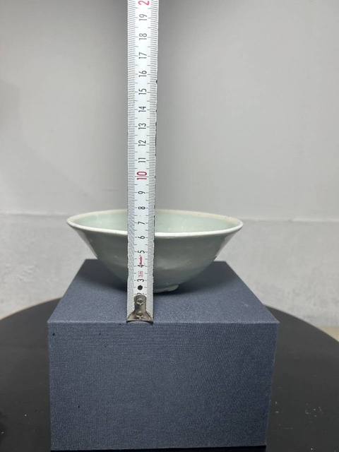 古玩陶瓷青白釉雙魚碗真品鑒賞圖