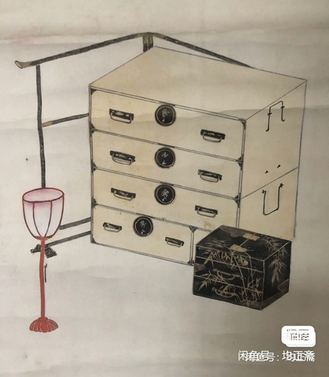 古玩字畫(huà)工筆靜物作品真品鑒賞圖