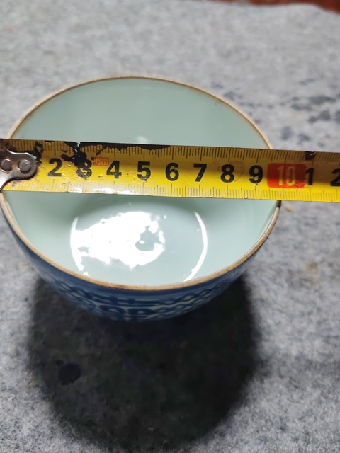 古玩陶瓷囍字紋青花蓋缸拍賣(mài)，當(dāng)前價(jià)格458元