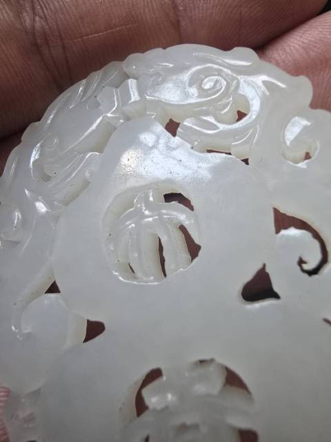 古玩玉器和田玉雕“大吉佩”真品鑒賞圖