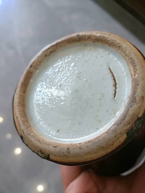 古玩陶瓷三陽開泰觀音瓶真品鑒賞圖