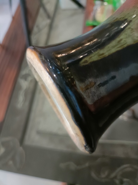 古玩陶瓷三陽開泰觀音瓶真品鑒賞圖