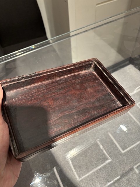 古玩雜項百寶嵌木盒真品鑒賞圖