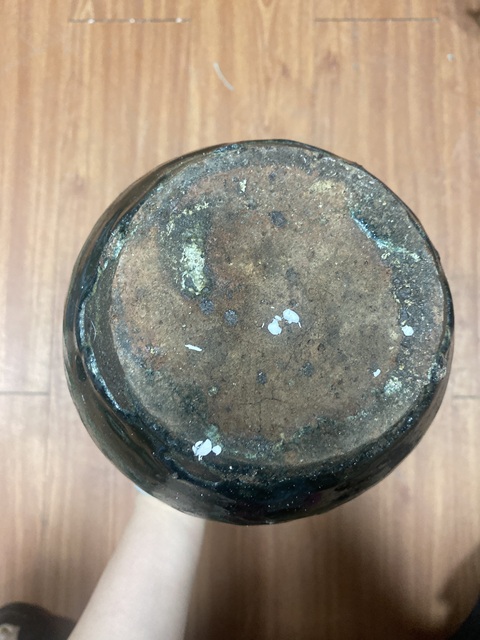 古玩陶瓷花鳥紋罐真品鑒賞圖