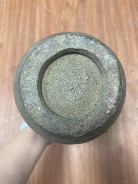 古玩陶瓷四川西壩窯褐釉多角罐真品鑒賞圖