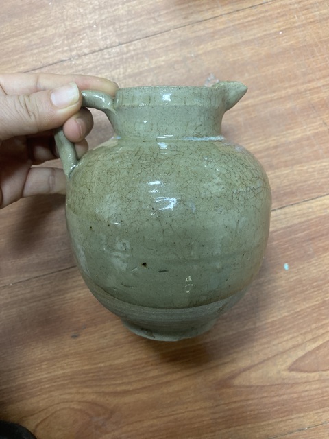 古玩陶瓷流口壺真品鑒賞圖