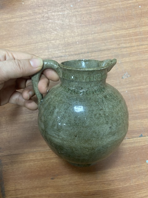 古玩陶瓷流口壺真品鑒賞圖