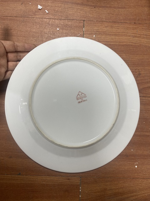 古玩陶瓷魚藻紋斗彩盤真品鑒賞圖