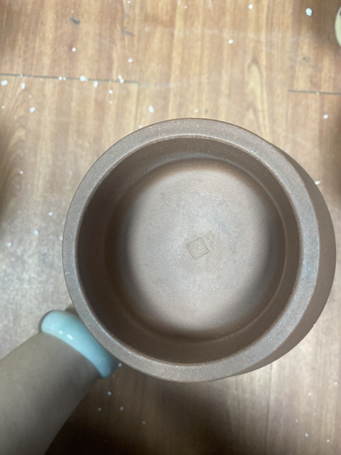 古玩陶瓷山水紋尊真品鑒賞圖