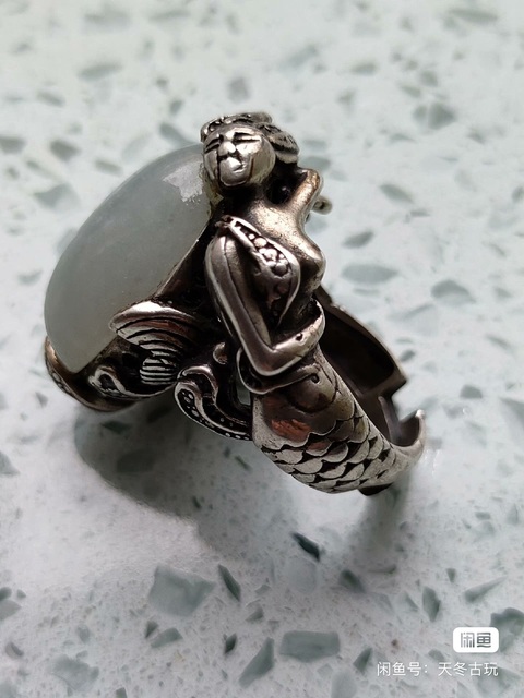 古玩玉器戒指真品鑒賞圖