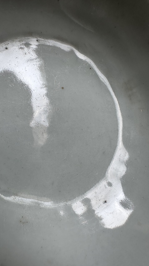 古玩陶瓷粉彩龍鳳紋貢碗真品鑒賞圖