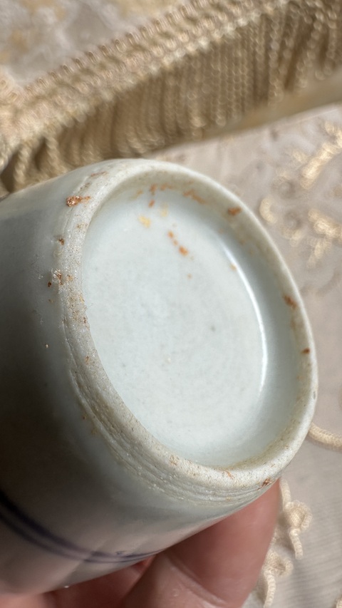 古玩陶瓷青花大吉大利圖瓶，注意品相真品鑒賞圖