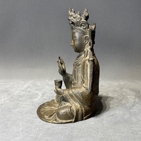古玩銅器造像真品鑒賞圖