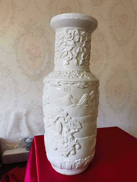 古玩陶瓷棒槌瓶真品鑒賞圖
