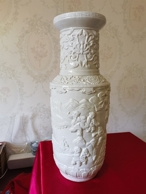 古玩陶瓷棒槌瓶真品鑒賞圖