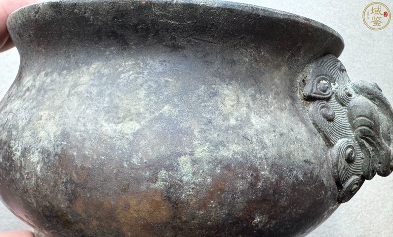 古玩銅器爐子真品鑒賞圖