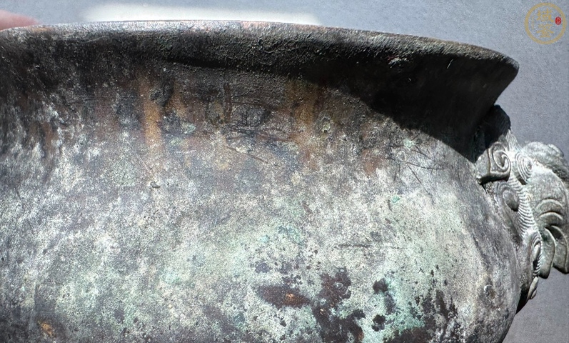 古玩銅器爐子真品鑒賞圖