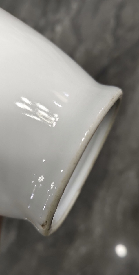 古玩陶瓷白釉瓶真品鑒賞圖