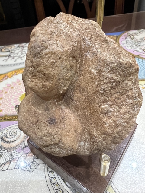 古玩雜項菩薩頭真品鑒賞圖