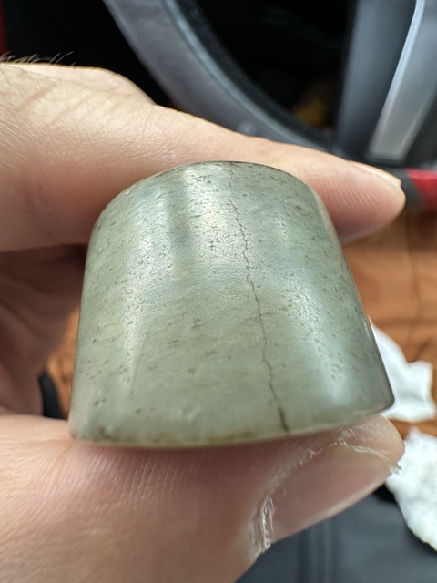 古玩玉器扳指真品鑒賞圖