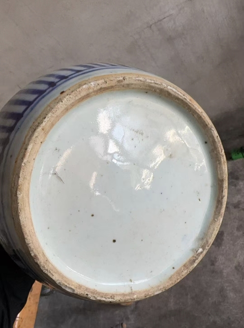古玩陶瓷青花四系壺拍賣,當前價格590元