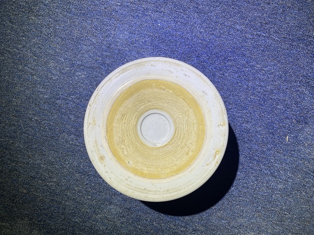 古玩陶瓷青花人物筆筒真品鑒賞圖