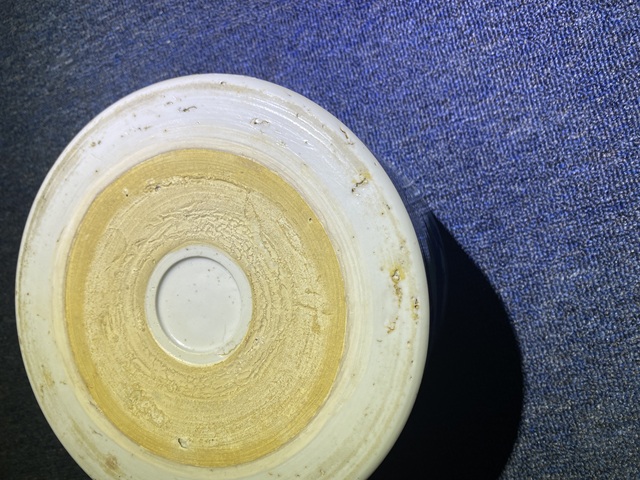 古玩陶瓷青花人物筆筒真品鑒賞圖
