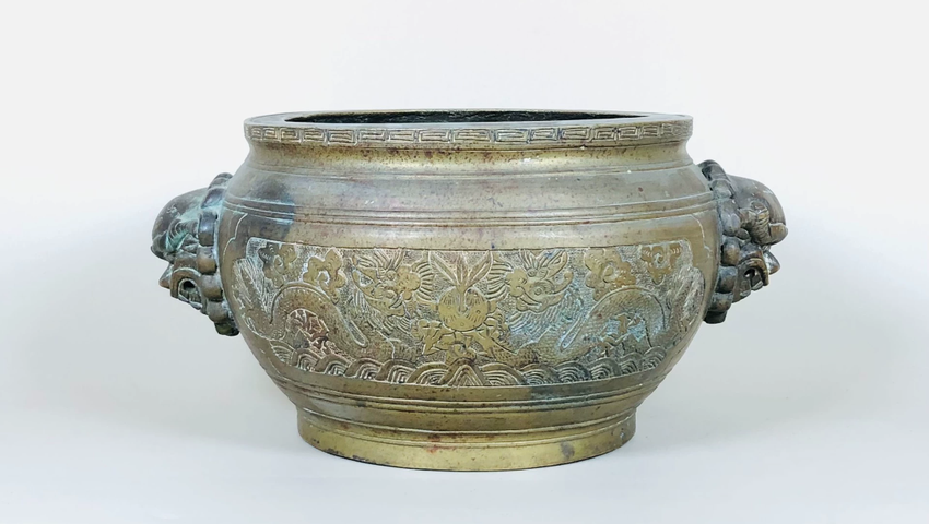古玩雜項香爐真品鑒賞圖