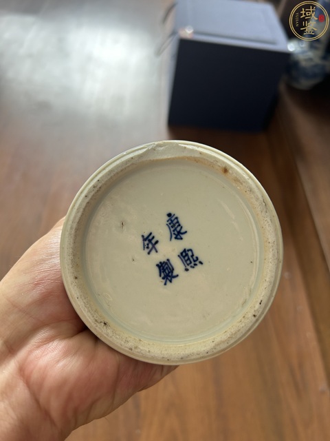 古玩陶瓷清晚·青花人物故事紋雞腿瓶拍賣,當前價格2980元