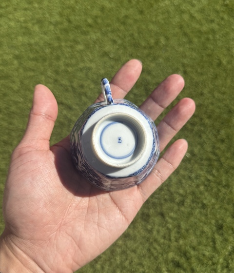 古玩陶瓷青花杯盤真品鑒賞圖