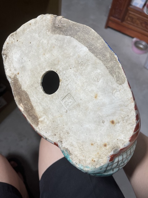 古玩陶瓷民國粉彩五子鬧佛真品鑒賞圖