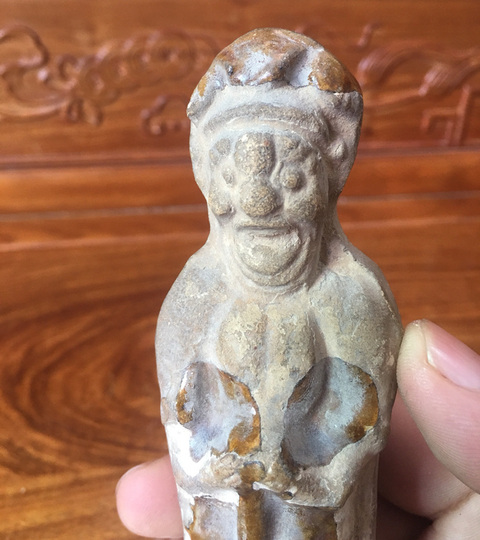 古玩陶瓷宋·釉陶俑拍賣，當(dāng)前價格198元