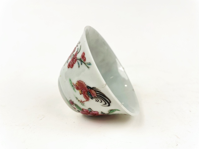 古玩陶瓷清雍正·粉彩雞缸杯拍賣,當前價格198元