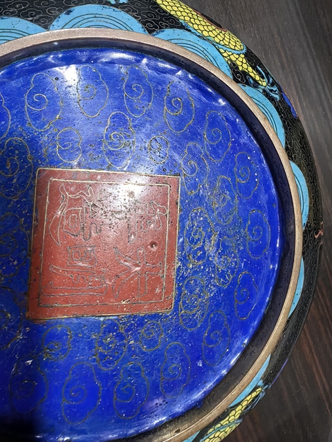 古玩銅器銅缽真品鑒賞圖