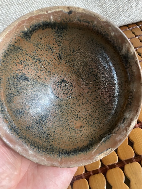 古玩陶瓷耀州窯油滴盞拍賣，當前價格6000元
